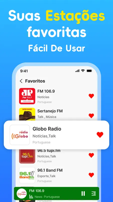 Rádio FM – Estações Ao Vivo screenshot 5 of 6