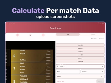 Pointcalc | Point Table Maker iPad screenshot
