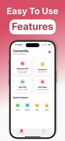 Convertify PDF: Converter Edit screenshot