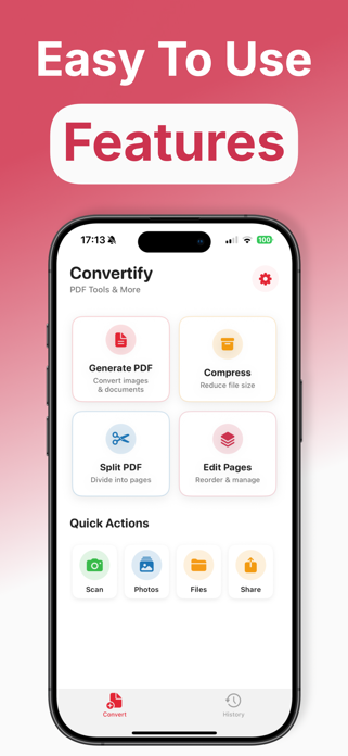 Convertify PDF: Converter Edit Screenshot 2 of 6