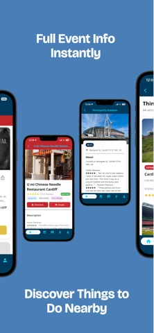 The Cardiff App, Whats On? screenshot