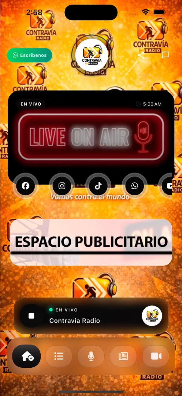 Screenshot #1 pour Contravía Radio