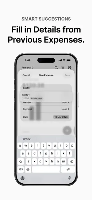 SyncSpend iPhone screenshot 5