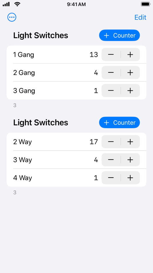 #1. Tally Counter List (iOS) 게시자: Joe Blau