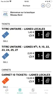 mt ticket iPhone Captures Décran 4