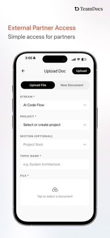 TeamDocs screenshot