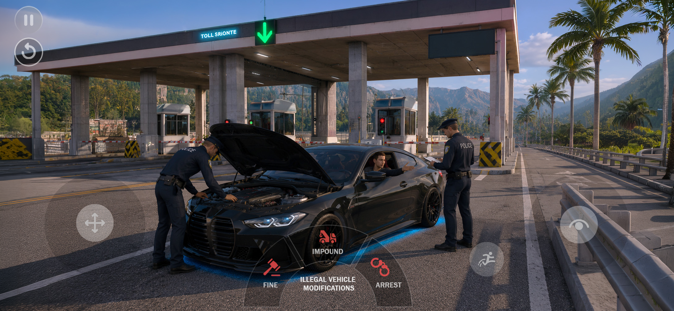 Cop Simulator Car Games screenshot 2