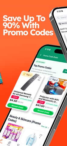 DealSeek: Coupons & Discounts App Store preview screenshot 2