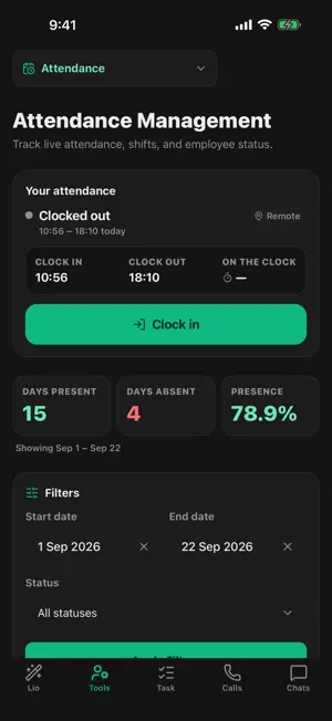 Teamlio Ai screenshot 2