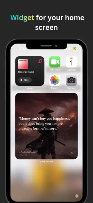 ZenSamurai - Daily Motivation screenshot 2