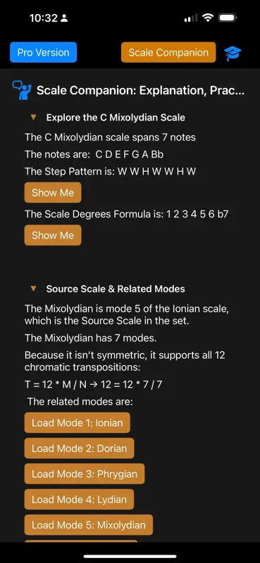 Tessitura Pro Scales screenshot 10 of 10