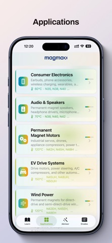 MagSelect iPhone screenshot