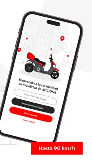 acciona motosharing movilidad iphone capturas de pantalla 2