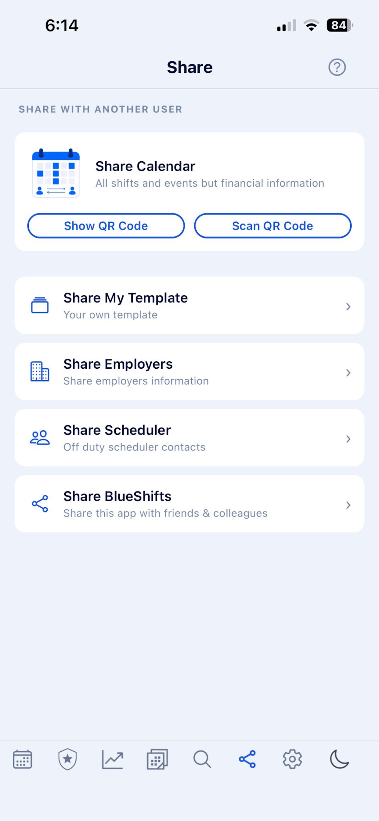 BlueShifts Police Calendar screenshot 8