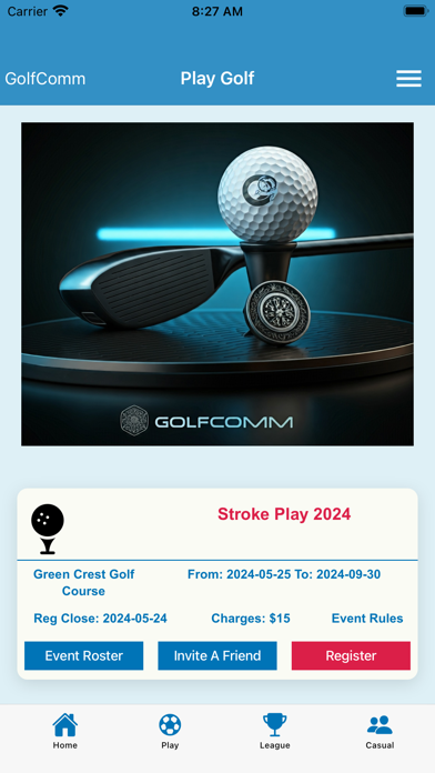 golfcomm Screenshot
