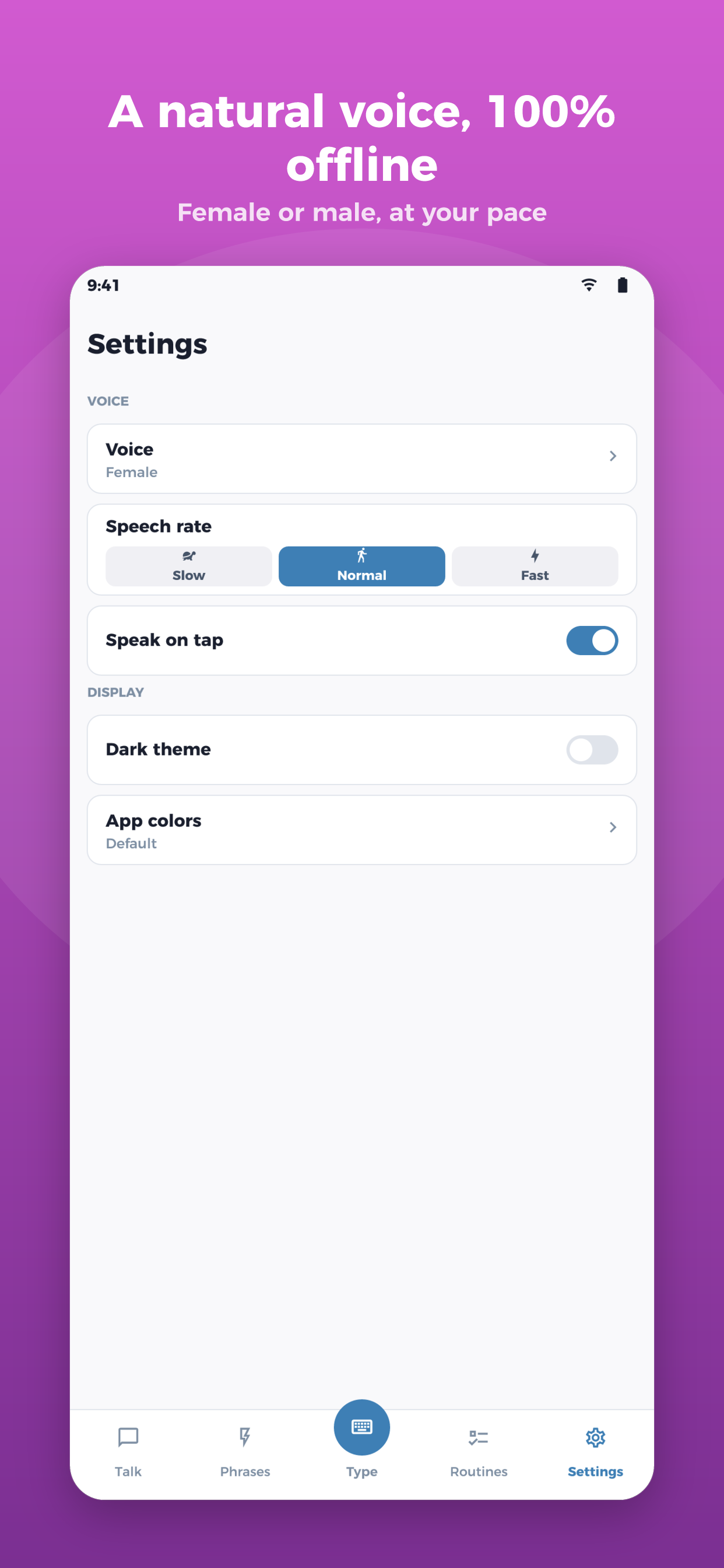 falatheo: aac communication screenshot 8