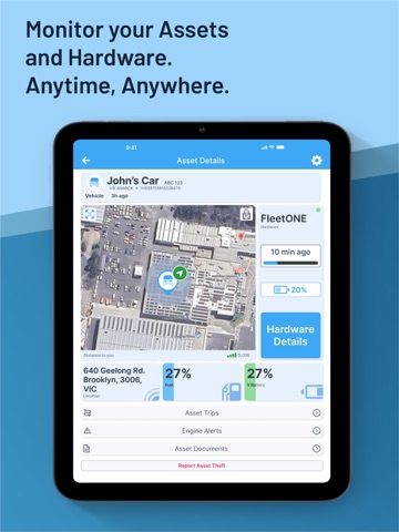 iLink Asset Manager iPad screenshot
