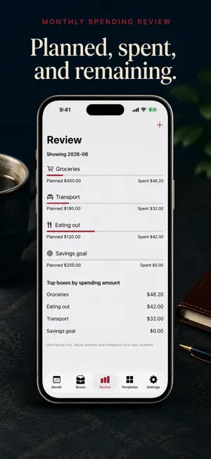 BudgetBox Envelopes screenshot 3