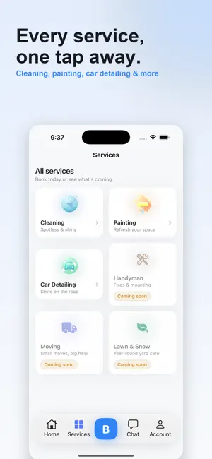 Blik Home Services screenshot 2