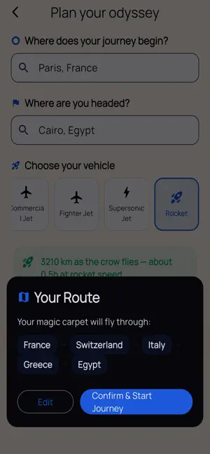 Pocket Odyssey: Virtual Travel screenshot 3