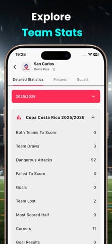 Sports All Live Football Score iPhone screenshot