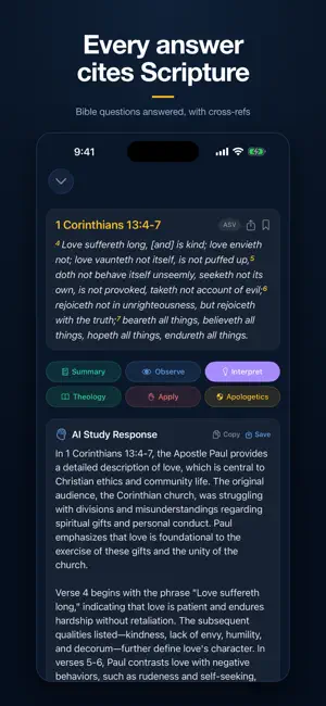 Bible Copilot - AI Bible Study screenshot 3