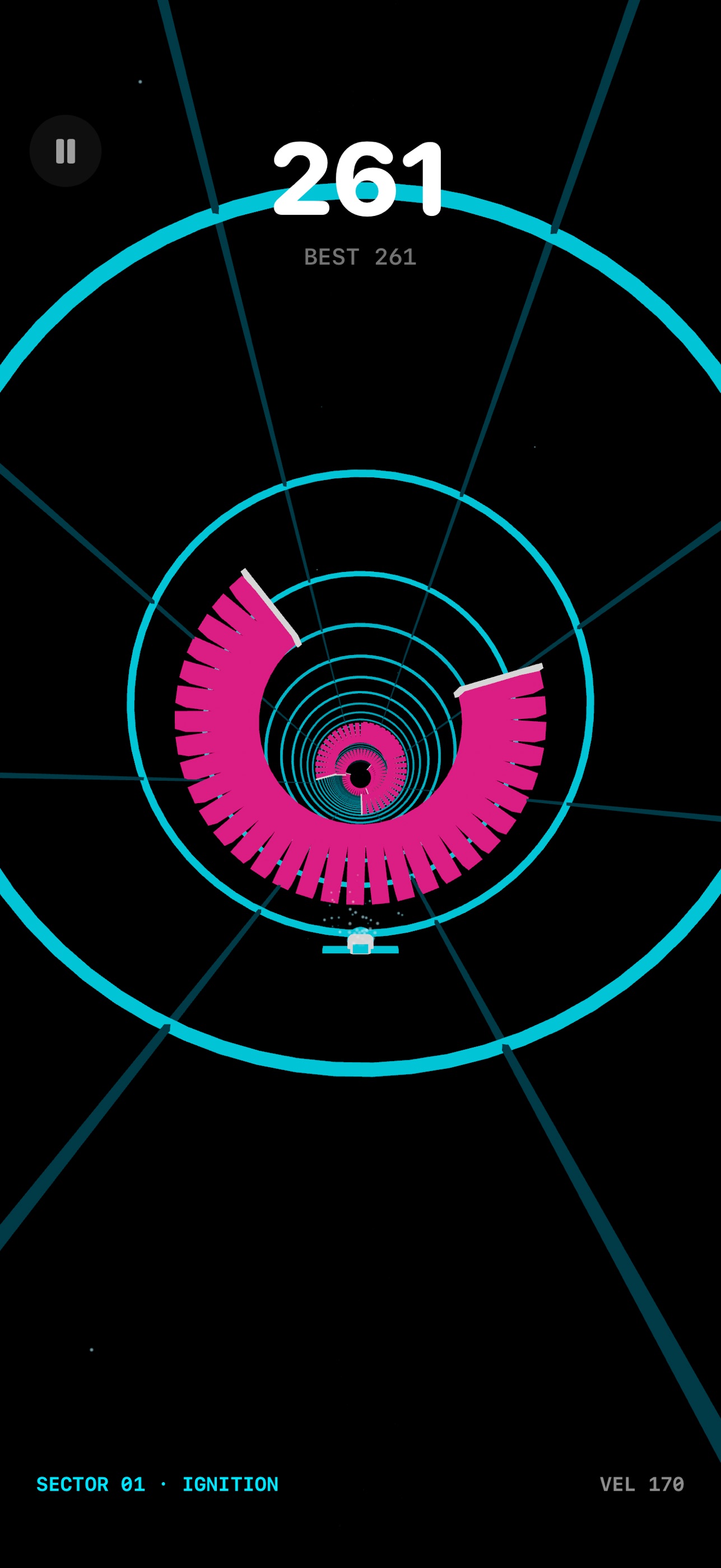 Screenshot 2 of VOIDRUN — Neon Rush