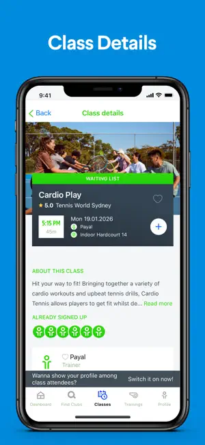 Tennis World AU screenshot 3
