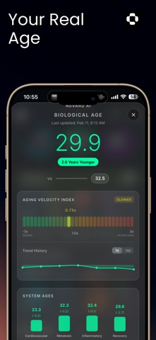 NuVARD: Longevity AI Screenshot 5 of 9