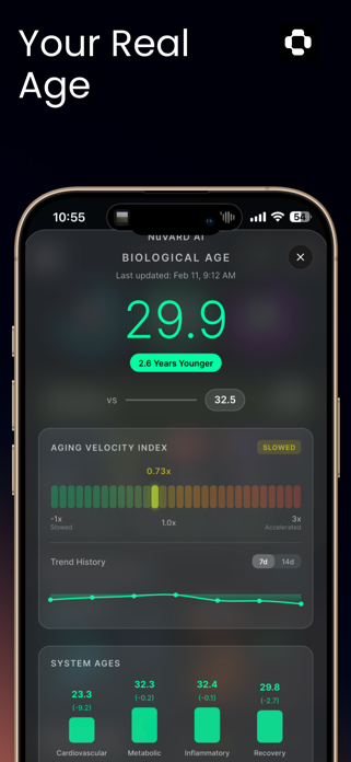 NuVARD: Longevity AI Screenshot 5 of 9