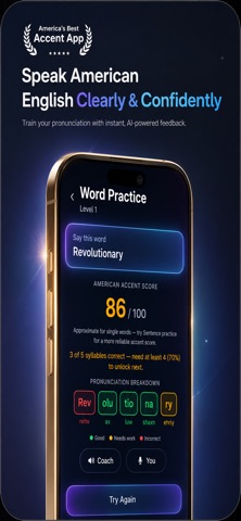 Clear Accent: American Screenshot 1 of 5