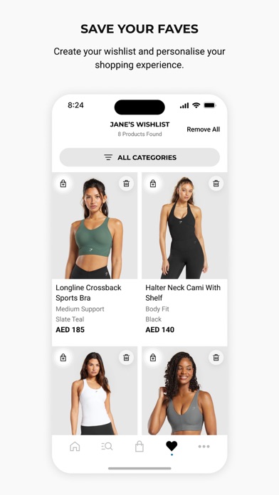 Gymshark Middle East Screenshot