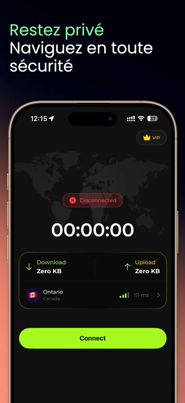 Screenshot #1 pour PROVPN - Fast & Secure
