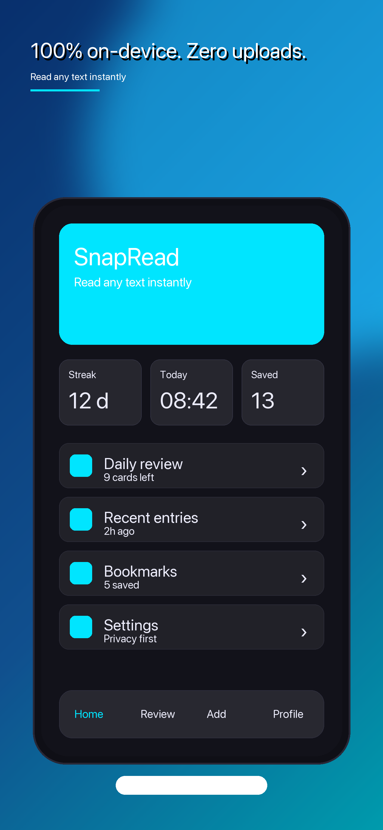 SnapRead AI Leitor screenshot 3
