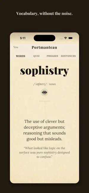 Portmanteau: Vocabulary screenshot 1