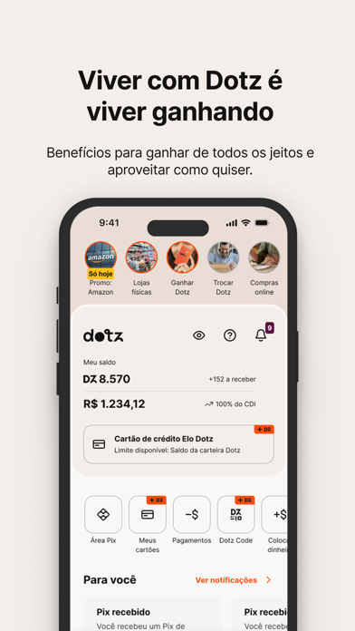 Dotz: Plataforma de benefícios Screenshot