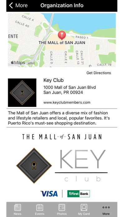 Screenshot #1 pour Key Club  The Mall of San Juan
