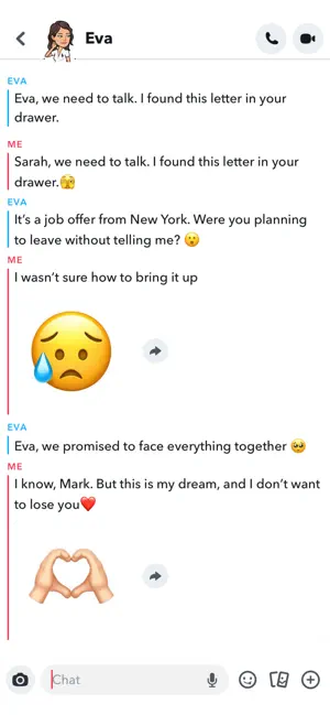 Text Yourself-Chat Story Maker iPhone screenshot 6