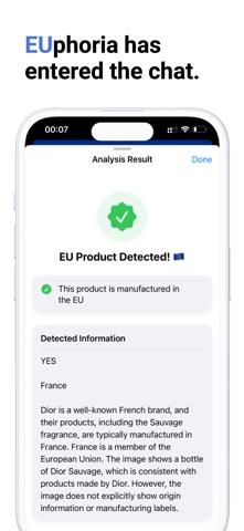 Treu: Identify EU Products Screenshot 3 of 6