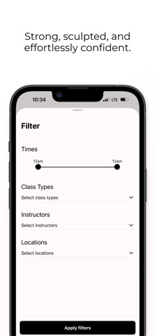 Blush and Core Pilates screenshot