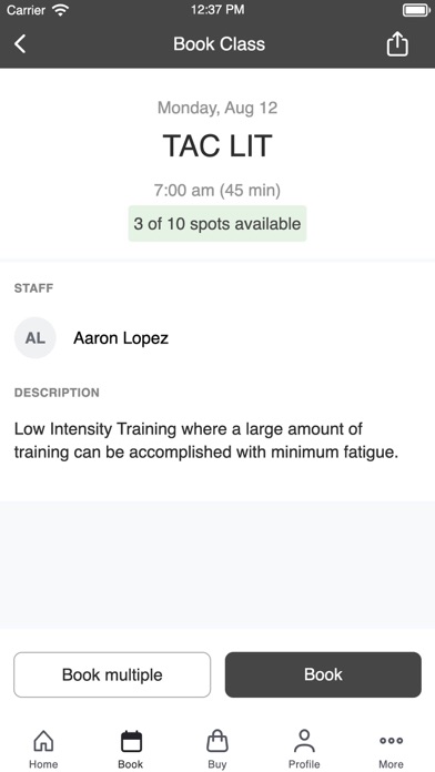 The Athletic Club USA Screenshot