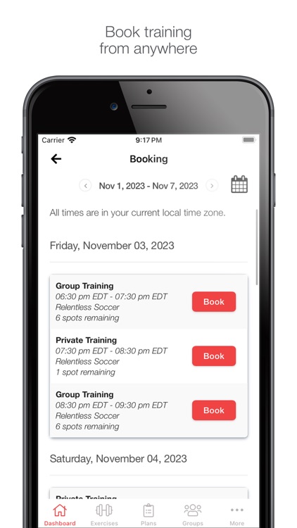Relentless Soccer Training screenshot-3