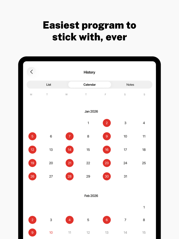 Stronglifts 5x5 Workout iPad screenshot 6 - Health & Fitness app