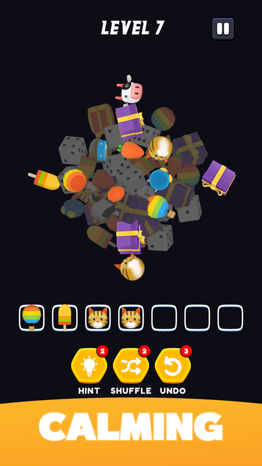 #4. Puzzle Master 3D Match 3 Game (iOS) 由: One Pixel Lab