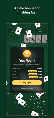 Solitaire Klondike: Offline Screenshot 6 of 8