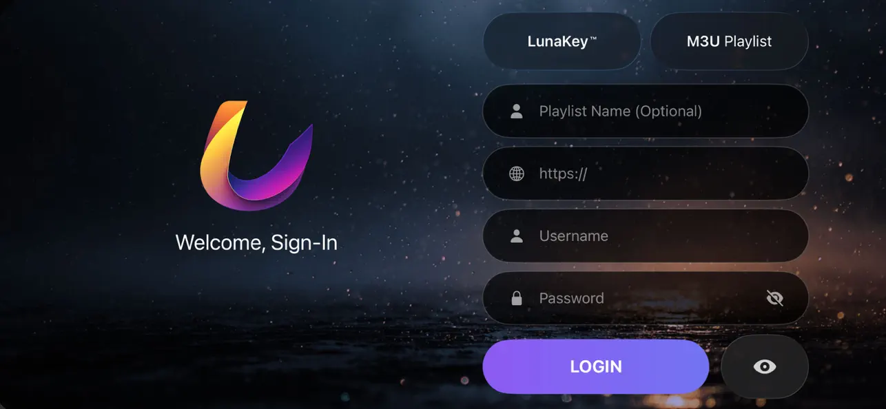 Screenshot #1 pour Lunova Player