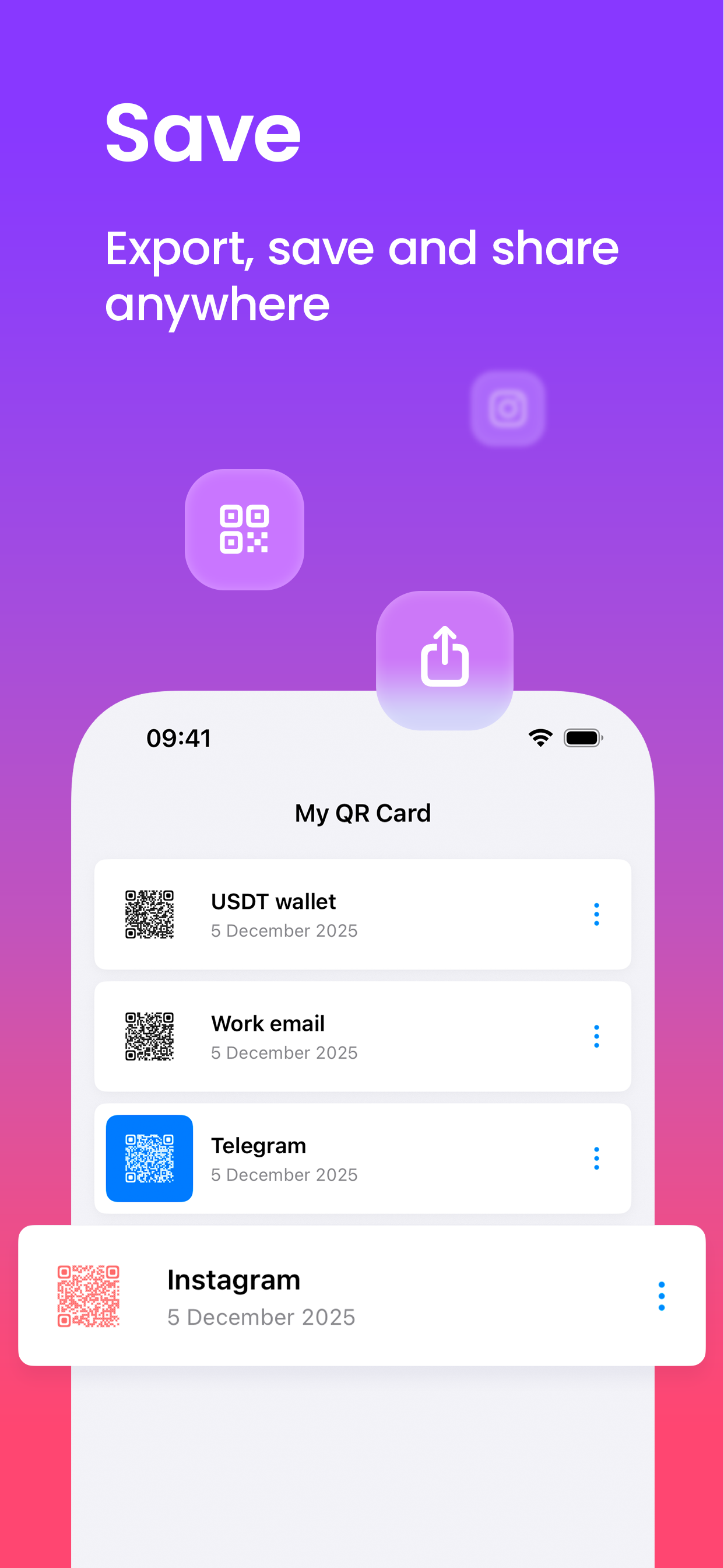 QR Code Generator and Reader screenshot 6