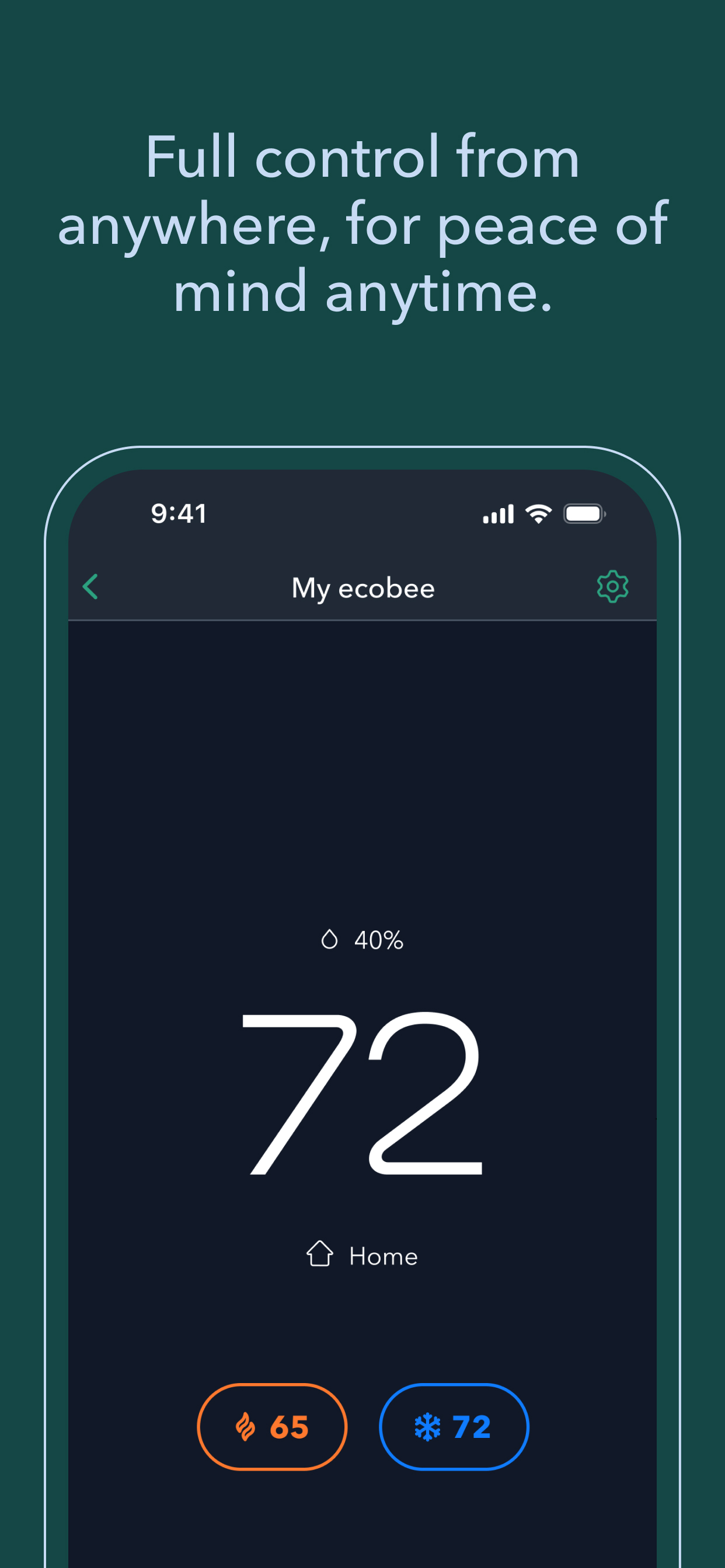 ecobee screenshot 3