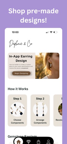 Daphnie & Co - Custom Jewelry iPhone screenshot