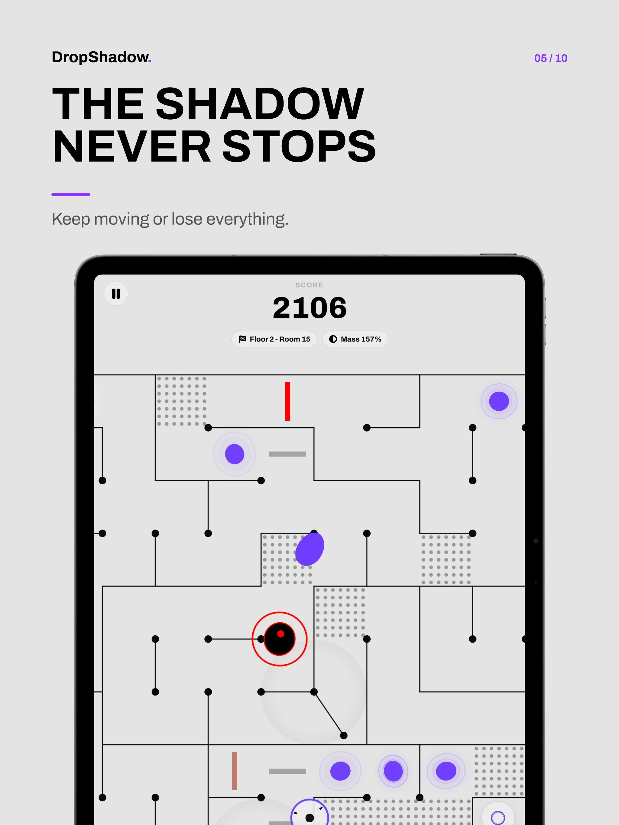 DropShadow: A Fluid Maze Chase screenshot 14